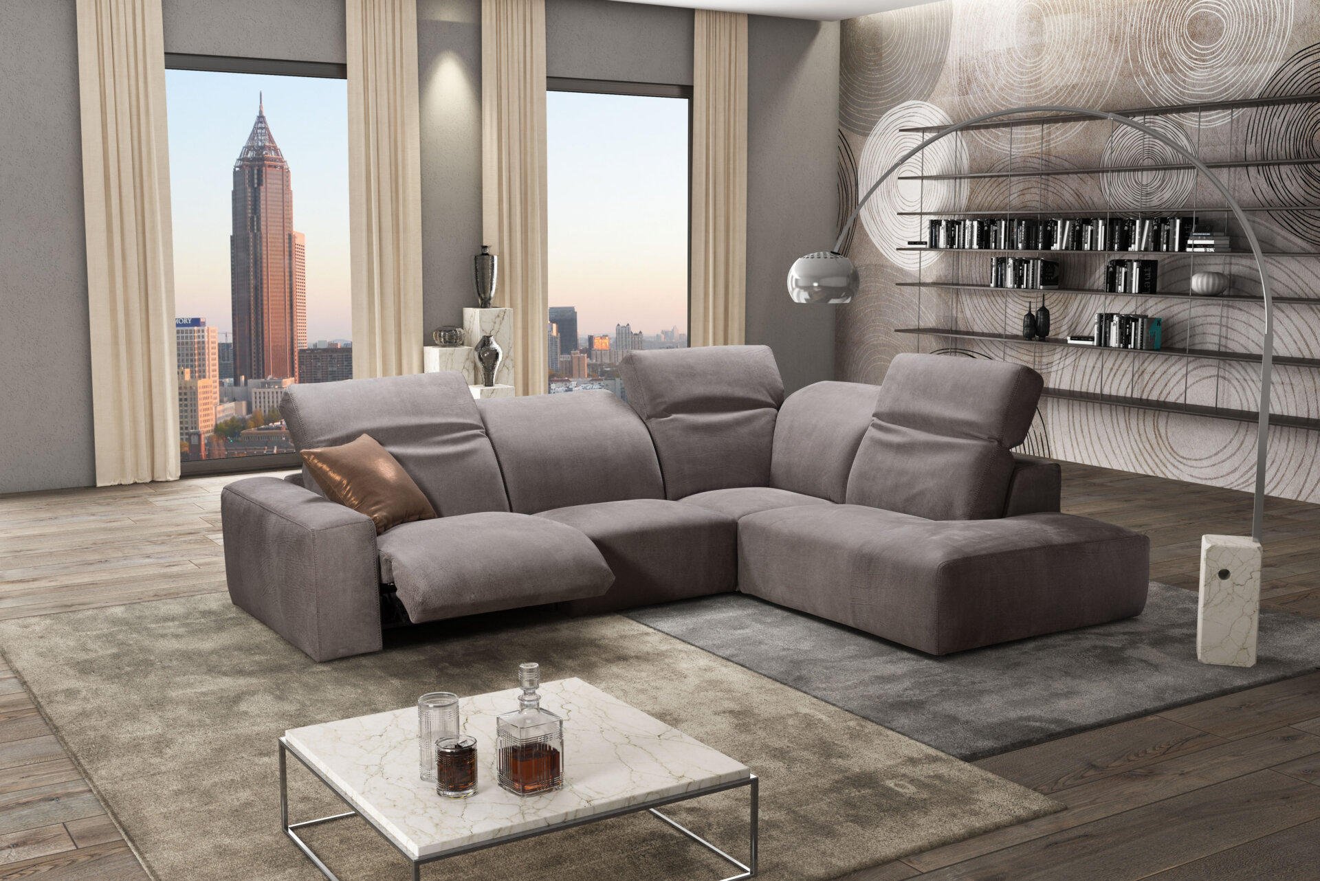 Loft meridienne + recliner